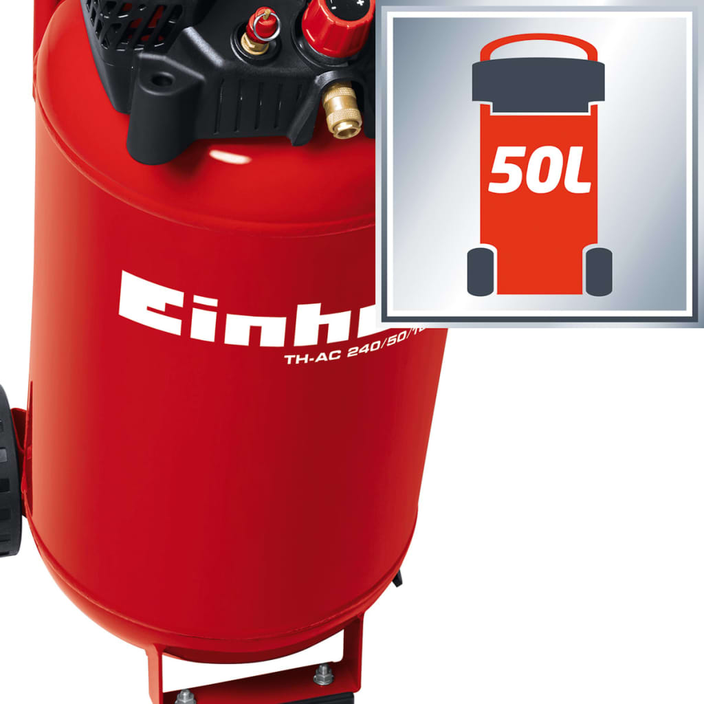 Einhell TH-AC 240/50/10 OF 50 literes kompresszor