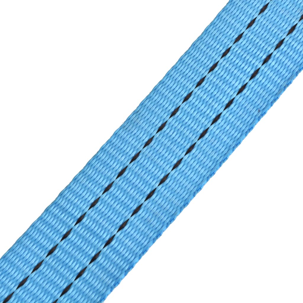 vidaXL 10 db kék racsnis spanifer, 2 tonna 6 m x 38 mm