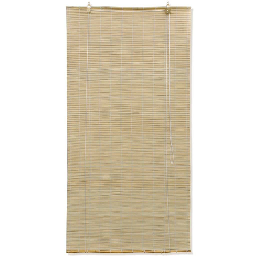 vidaXL természetes színű bambuszroló 150 x 160 cm