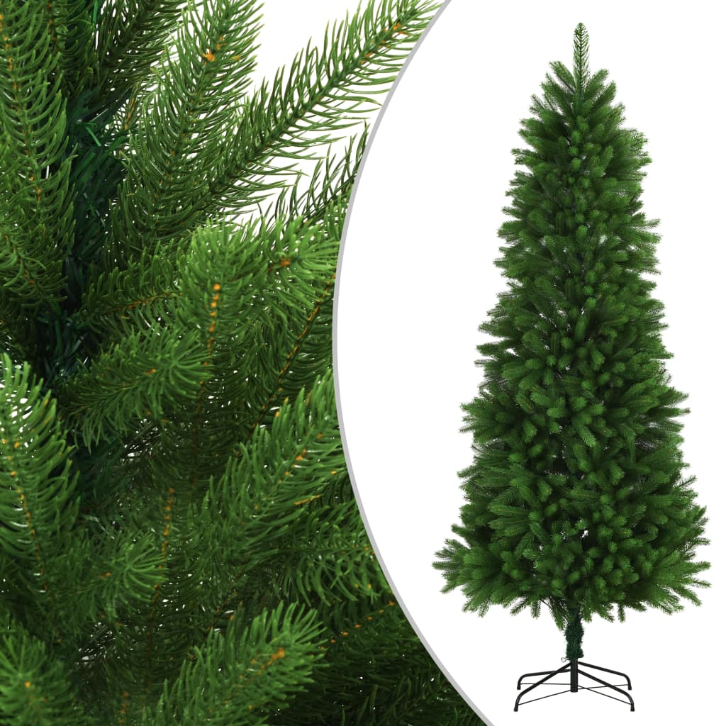 vidaXL zöld műkarácsonyfa élethű tűlevelekkel 240 cm
