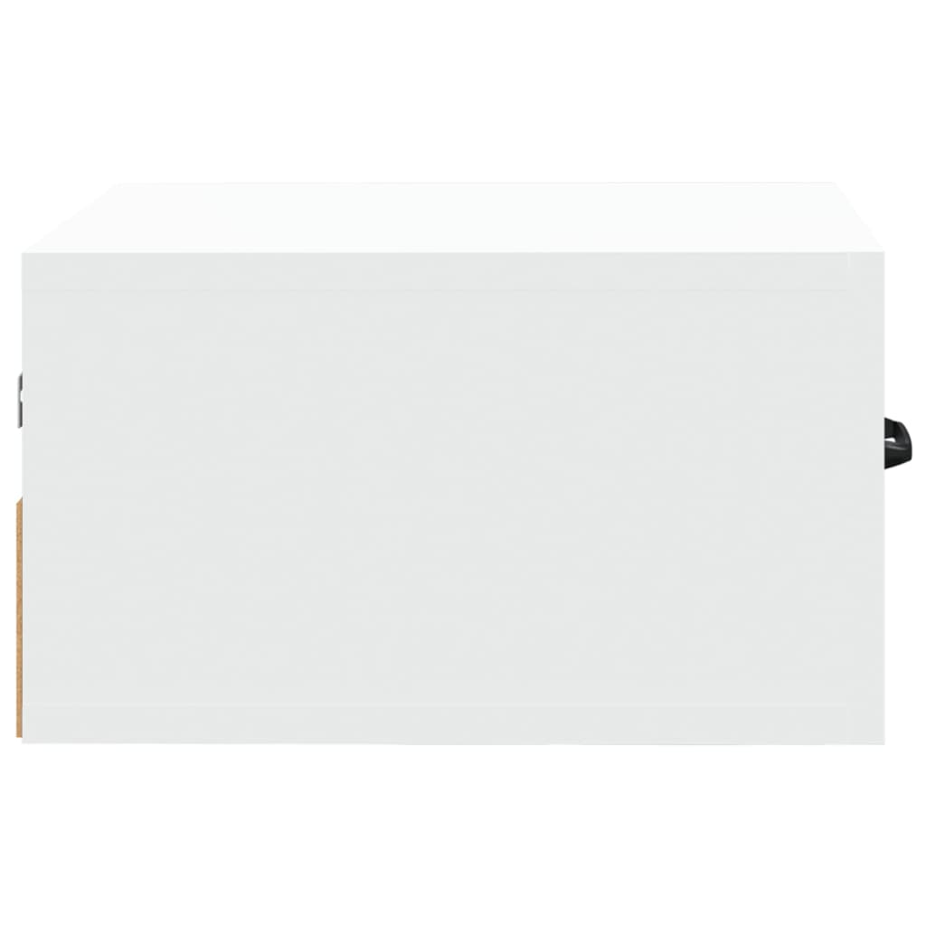 vidaXL 2 db fehér falra szerelhető éjjeliszekrény 35x35x20 cm
