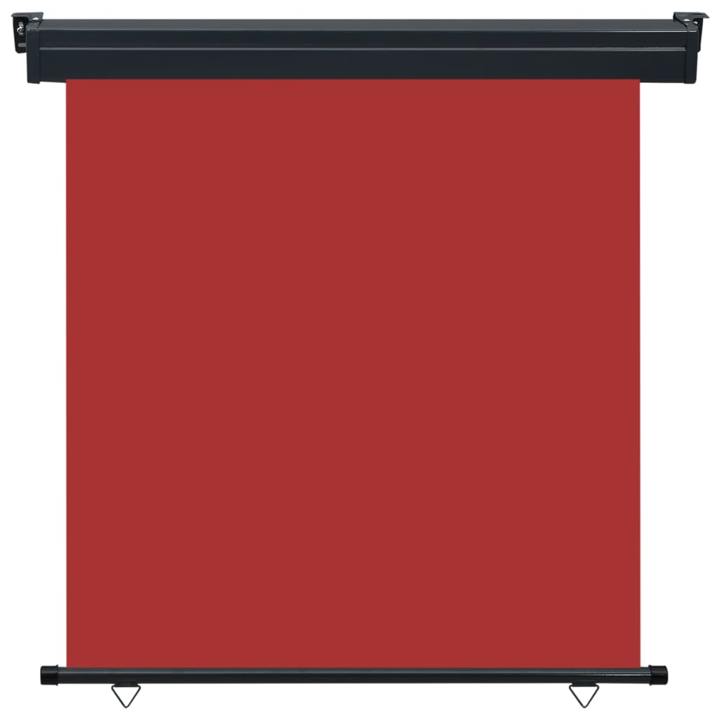 vidaXL piros oldalsó terasznapellenző 170 x 250 cm