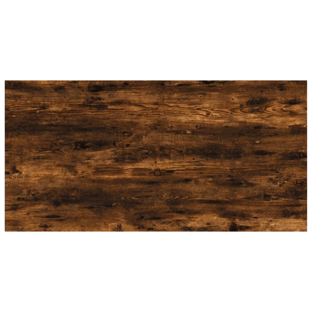 vidaXL 4 db füstös tölgy színű szerelt fa fali polc 60 x 30 x 1,5 cm