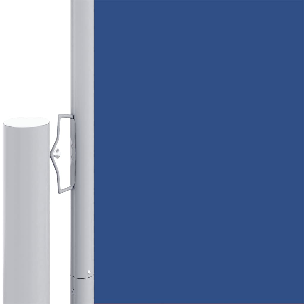 vidaXL kék behúzható oldalsó napellenző 220 x 600 cm