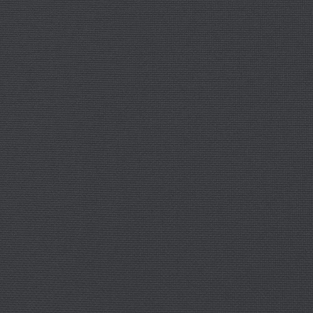 vidaXL fekete szövet raklappadló-párna 60 x 60 x 8 cm