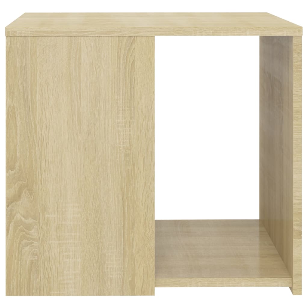 vidaXL sonoma-tölgy színű forgácslap kisasztal 50 x 50 x 45 cm