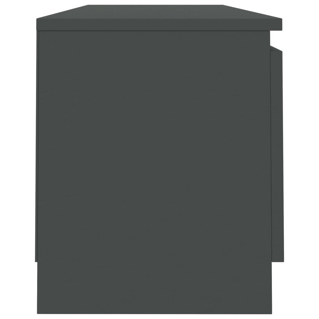 vidaXL szürke forgácslap TV-szekrény 120 x 30 x 35,5 cm