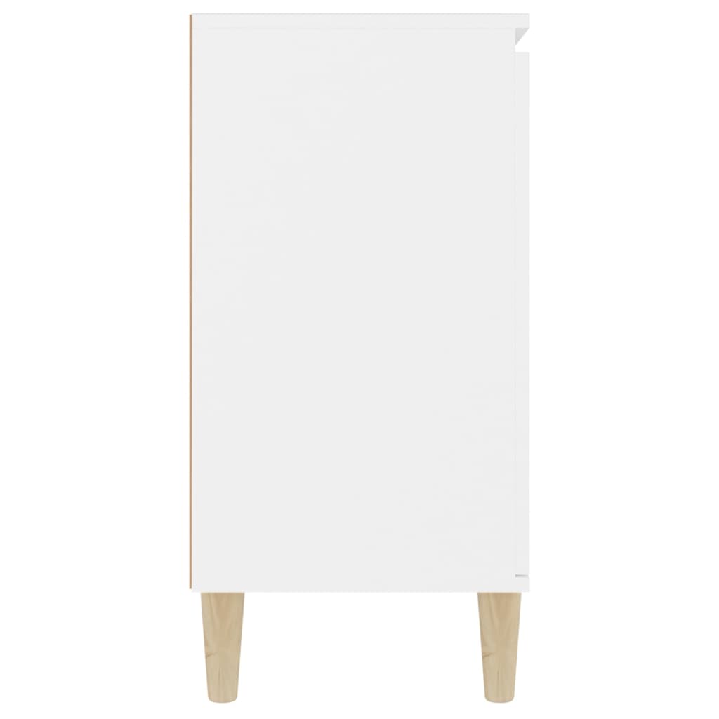 vidaXL fehér forgácslap tálalószekrény 103,5 x 35 x 70 cm