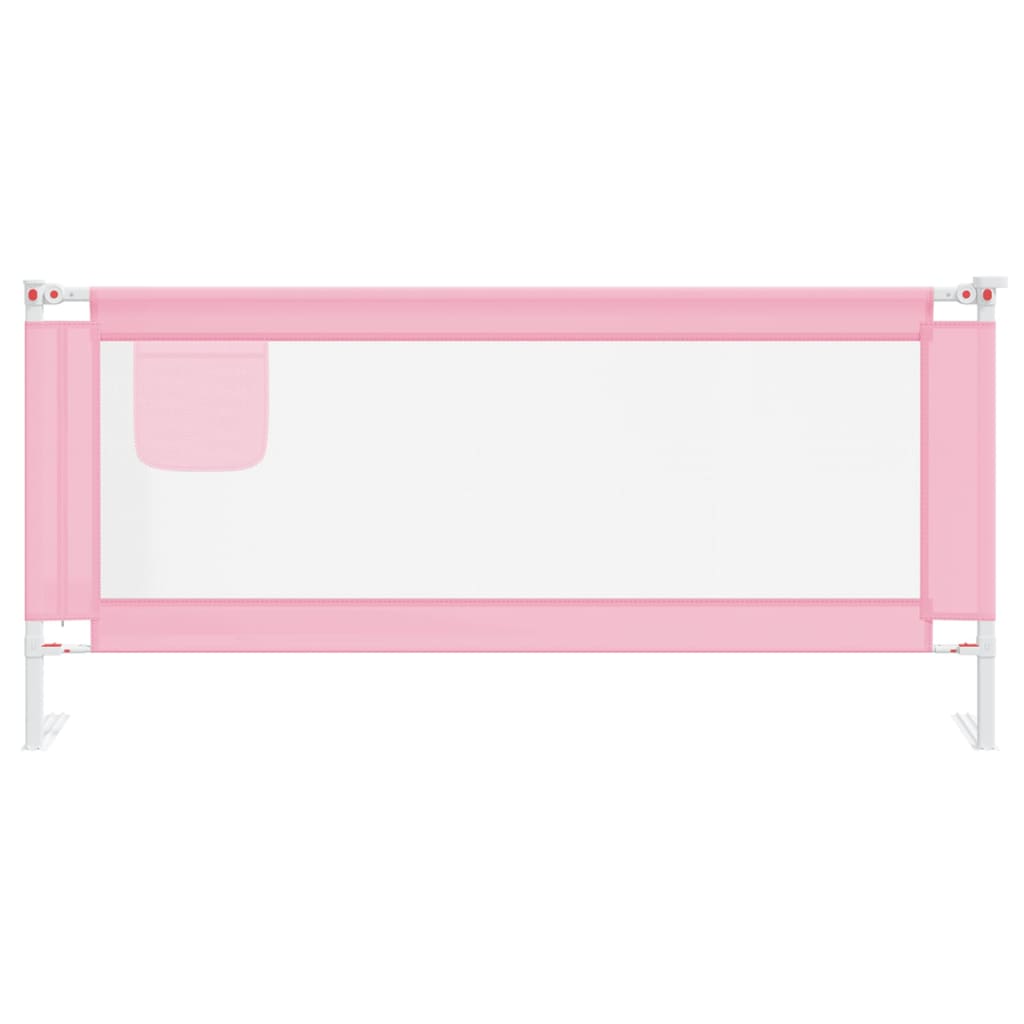 vidaXL rózsaszín szövet biztonsági leesésgátló 200 x 25 cm