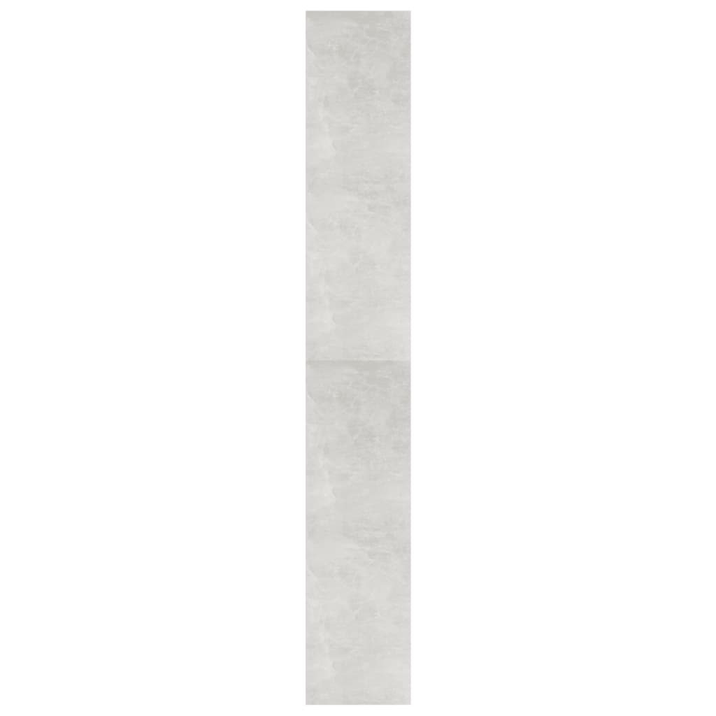 vidaXL betonszürke könyvszekrény/térelválasztó 100 x 30 x 198 cm