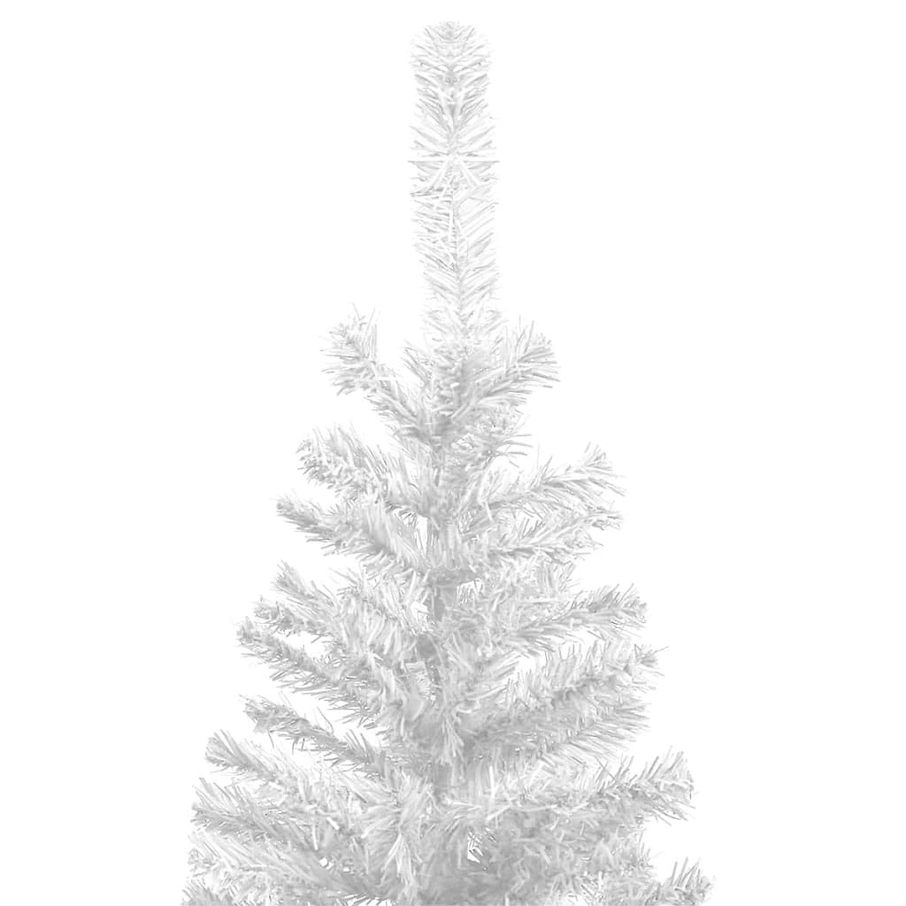 vidaXL fehér megvilágított műkarácsonyfa 240 cm L