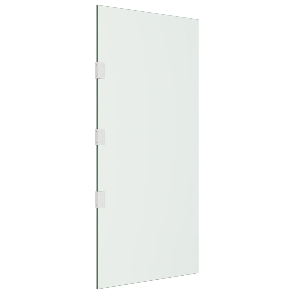 vidaXL átlátszó edzett üveg oldalpanel ajtóelőtetőhöz 50 x 100 cm