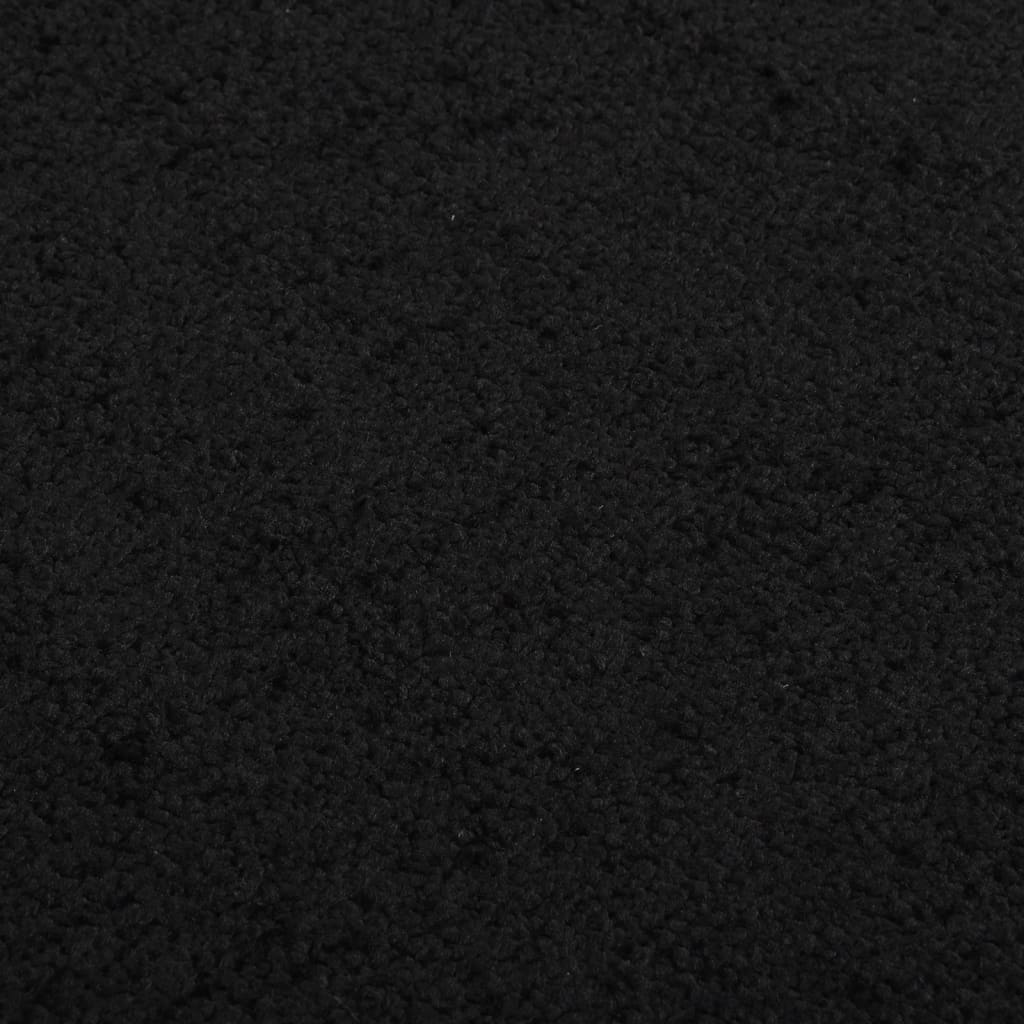 vidaXL fekete lábtörlő 60 x 80 cm