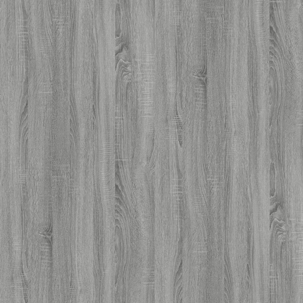 vidaXL szürke sonoma színű szerelt fa kisasztal 55x38x45 cm