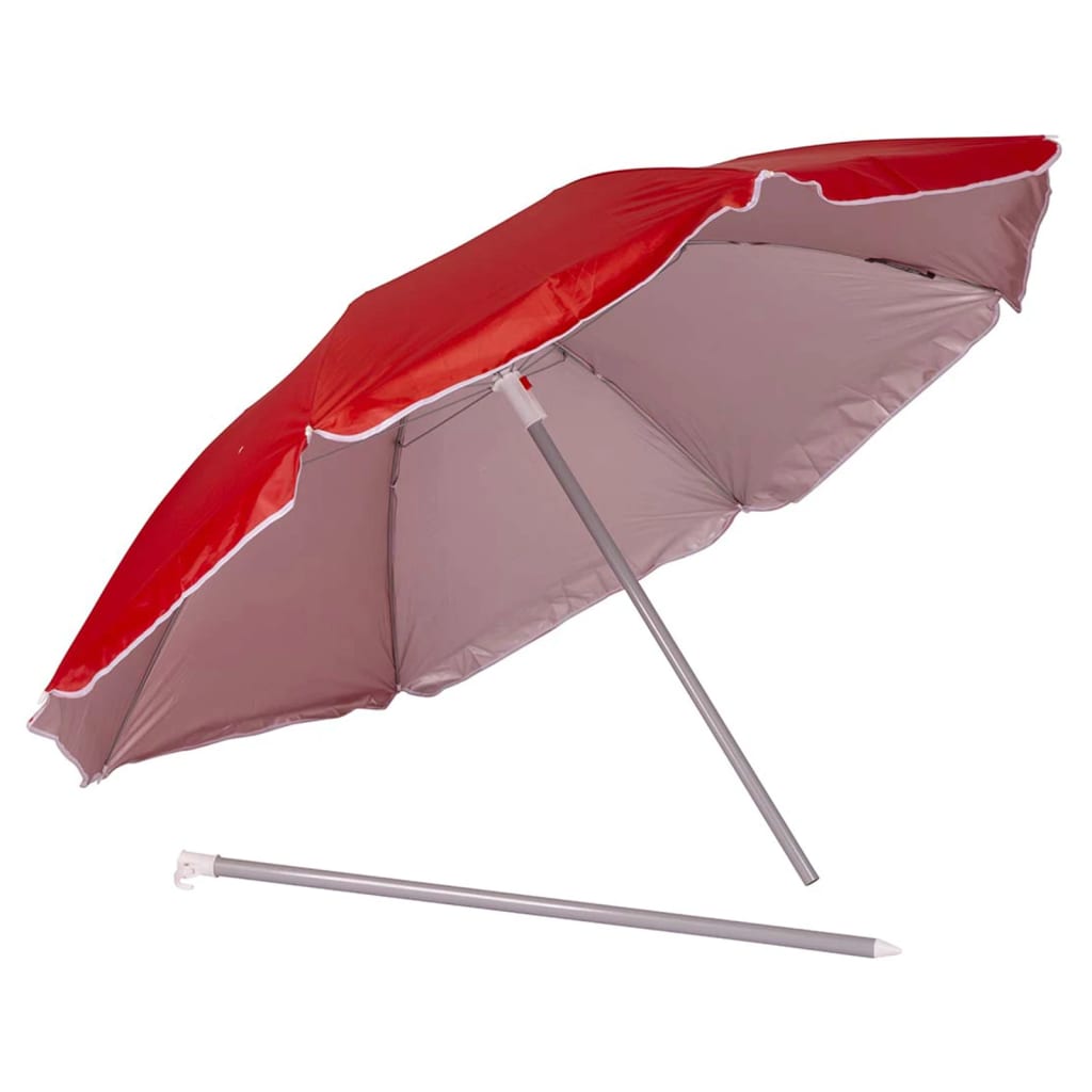 Bo-Camp Beach piros napernyő 160 cm