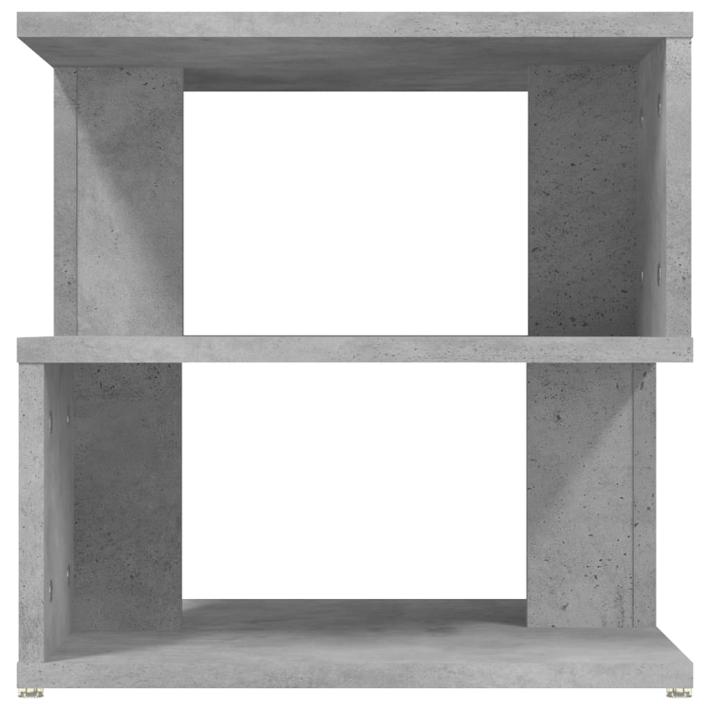 vidaXL betonszürke forgácslap kisasztal 40 x 40 x 40 cm