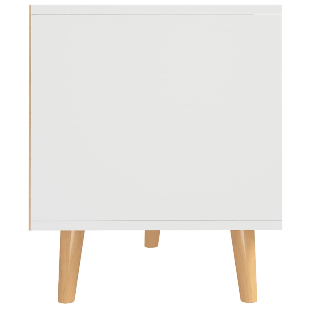 vidaXL fehér szerelt fa TV-szekrény 90 x 40 x 48,5 cm