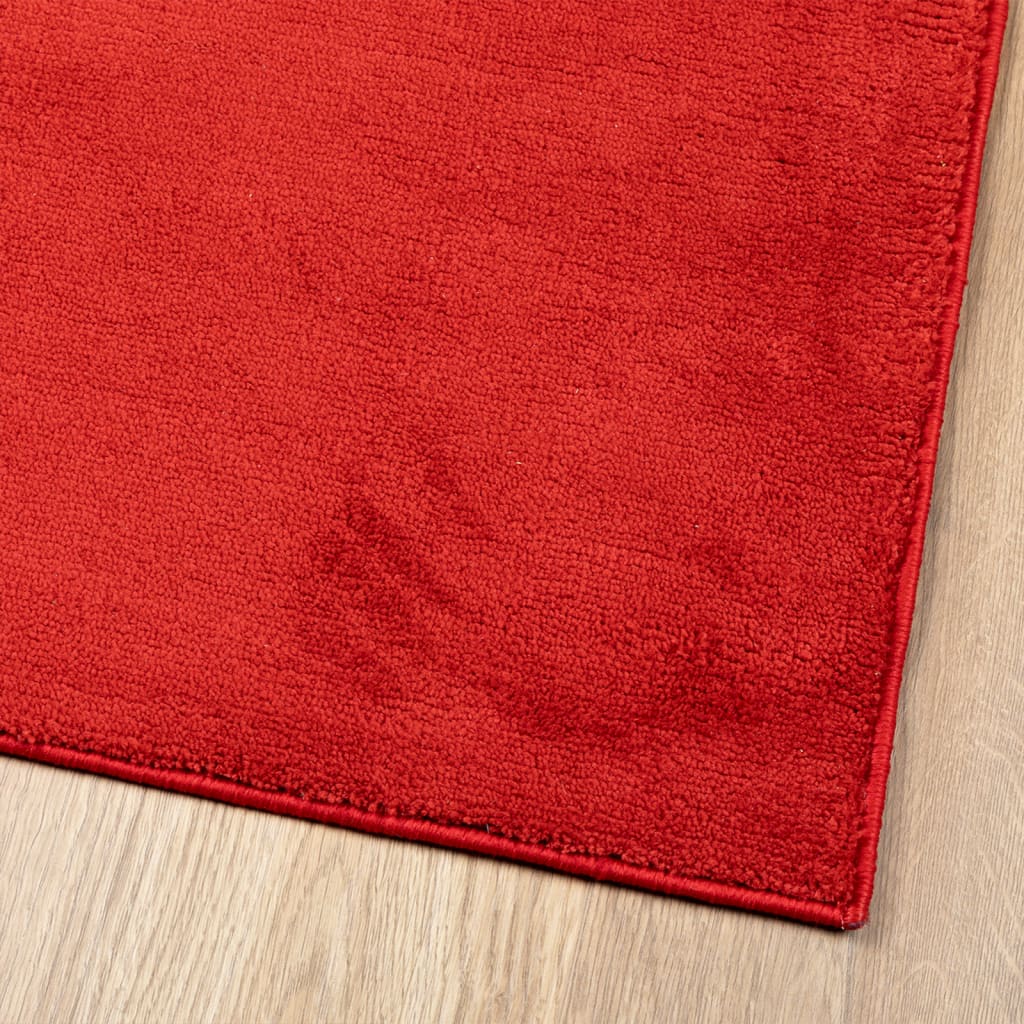 vidaXL OVIEDO piros rövid szálú szőnyeg 200 x 280 cm