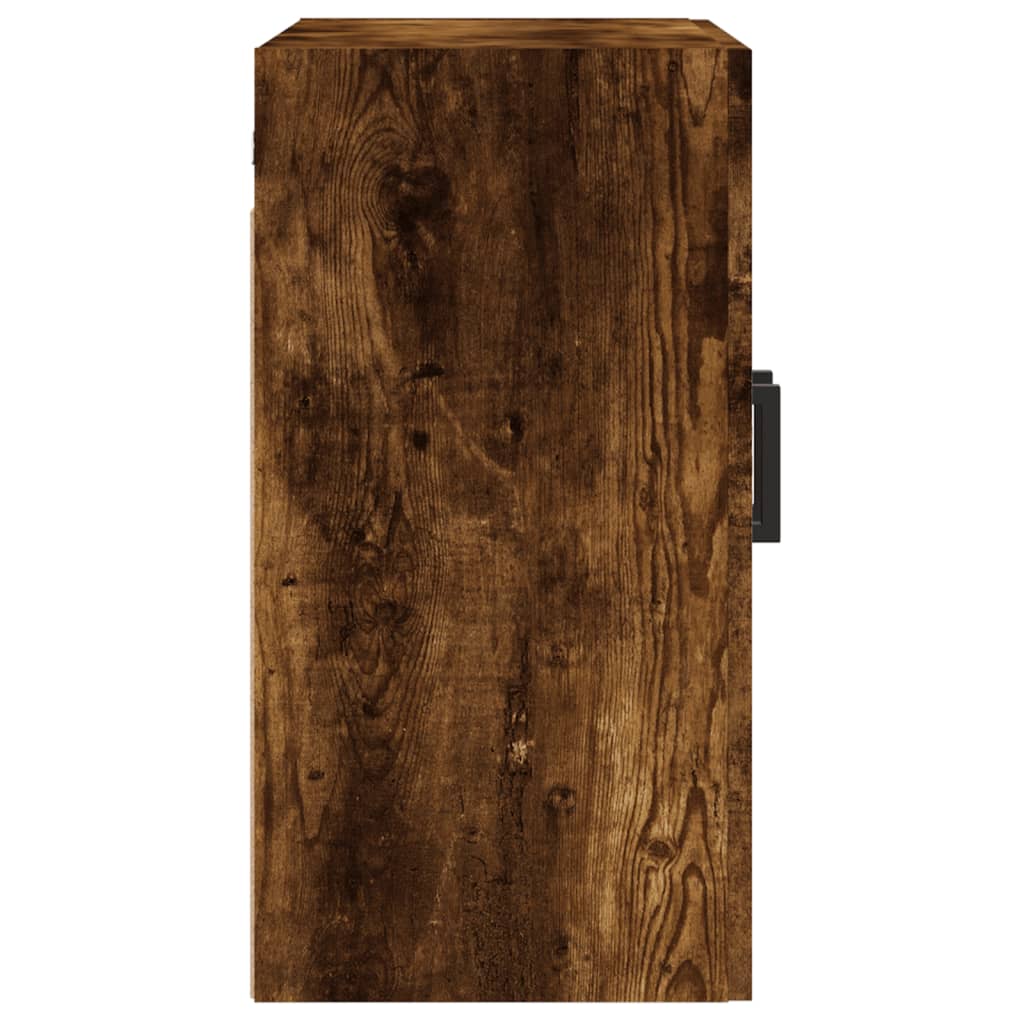vidaXL füstös tölgyszínű szerelt fa faliszekrény 60 x 31 x 60 cm