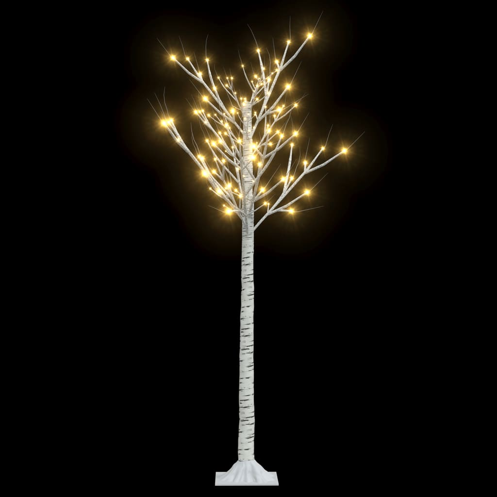vidaXL 140 LED-es bel-/kültéri meleg fehér fűzfa karácsonyfa 1,5 m