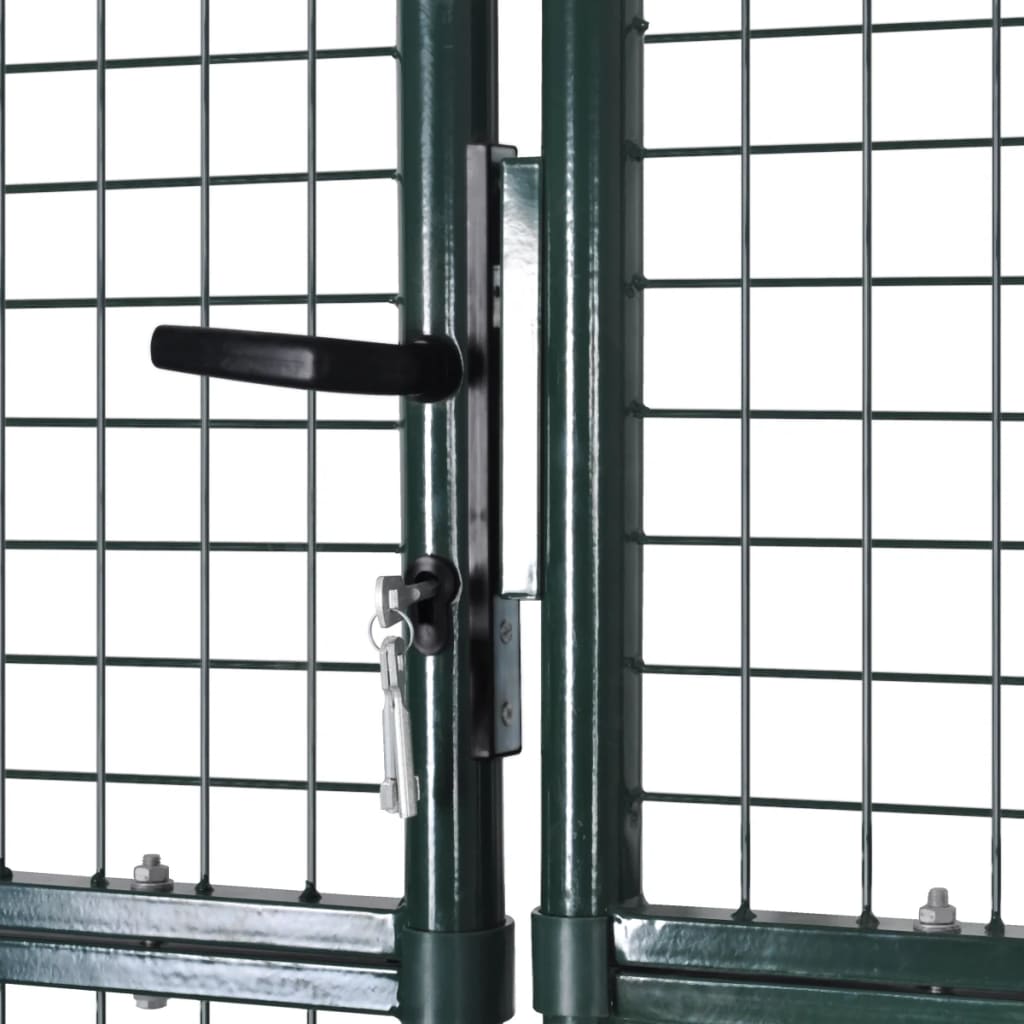 Kerti hálós kapu kerítés ajtó fali rács 289 x 175 cm / 306 x 225 cm