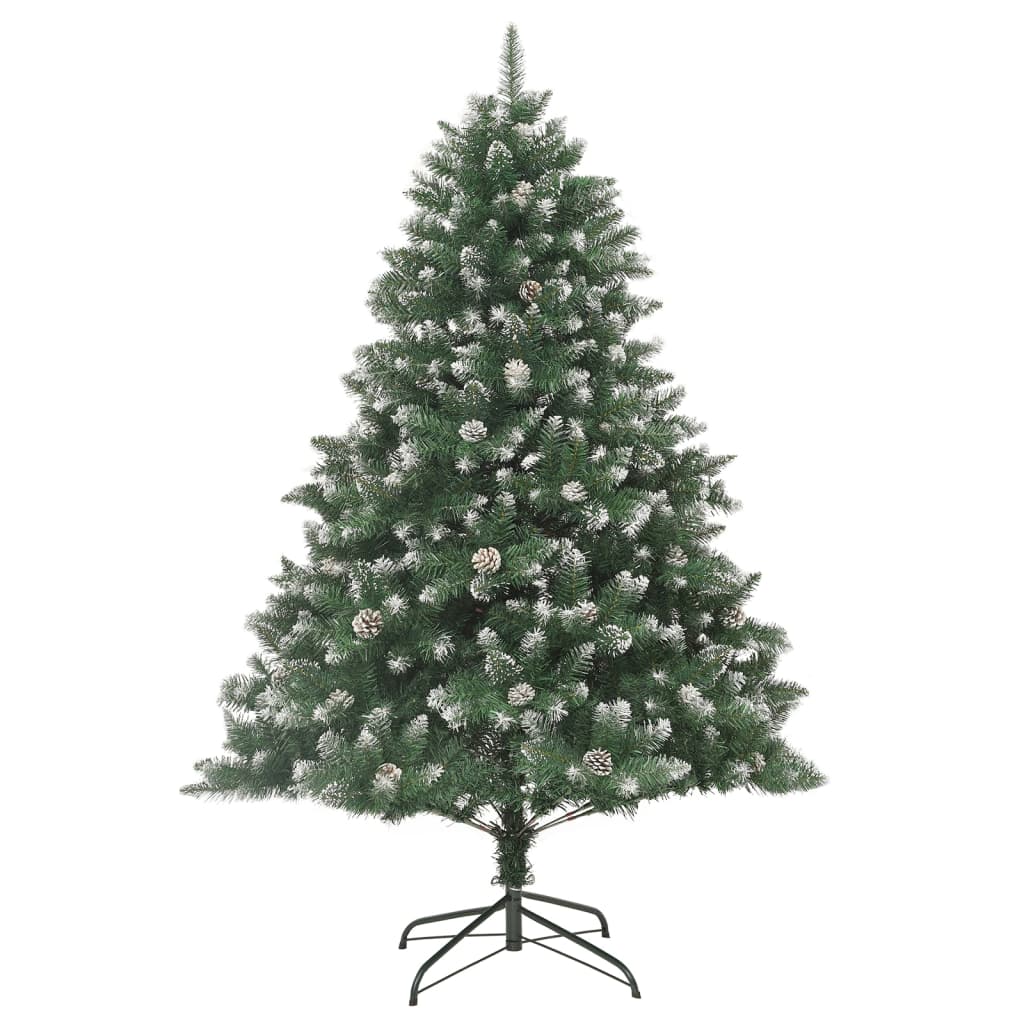 vidaXL PVC műkarácsonyfa állvánnyal 180 cm