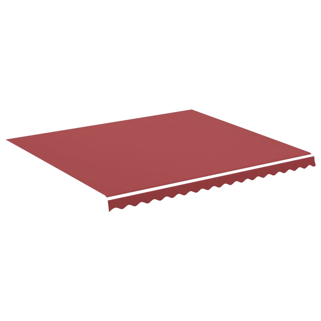 vidaXL burgundi vörös csere napellenző ponyva 4 x 3,5 m