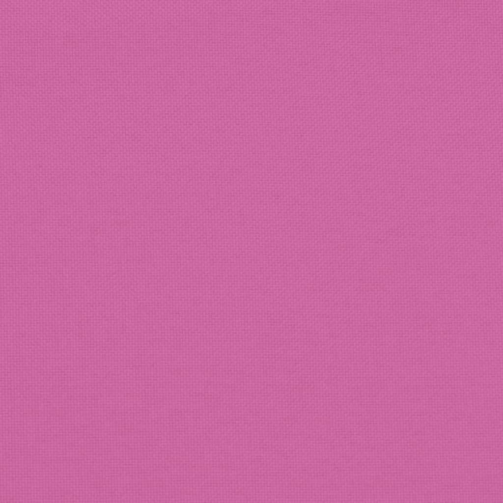 vidaXL rózsaszín oxford-szövet teraszágypárna