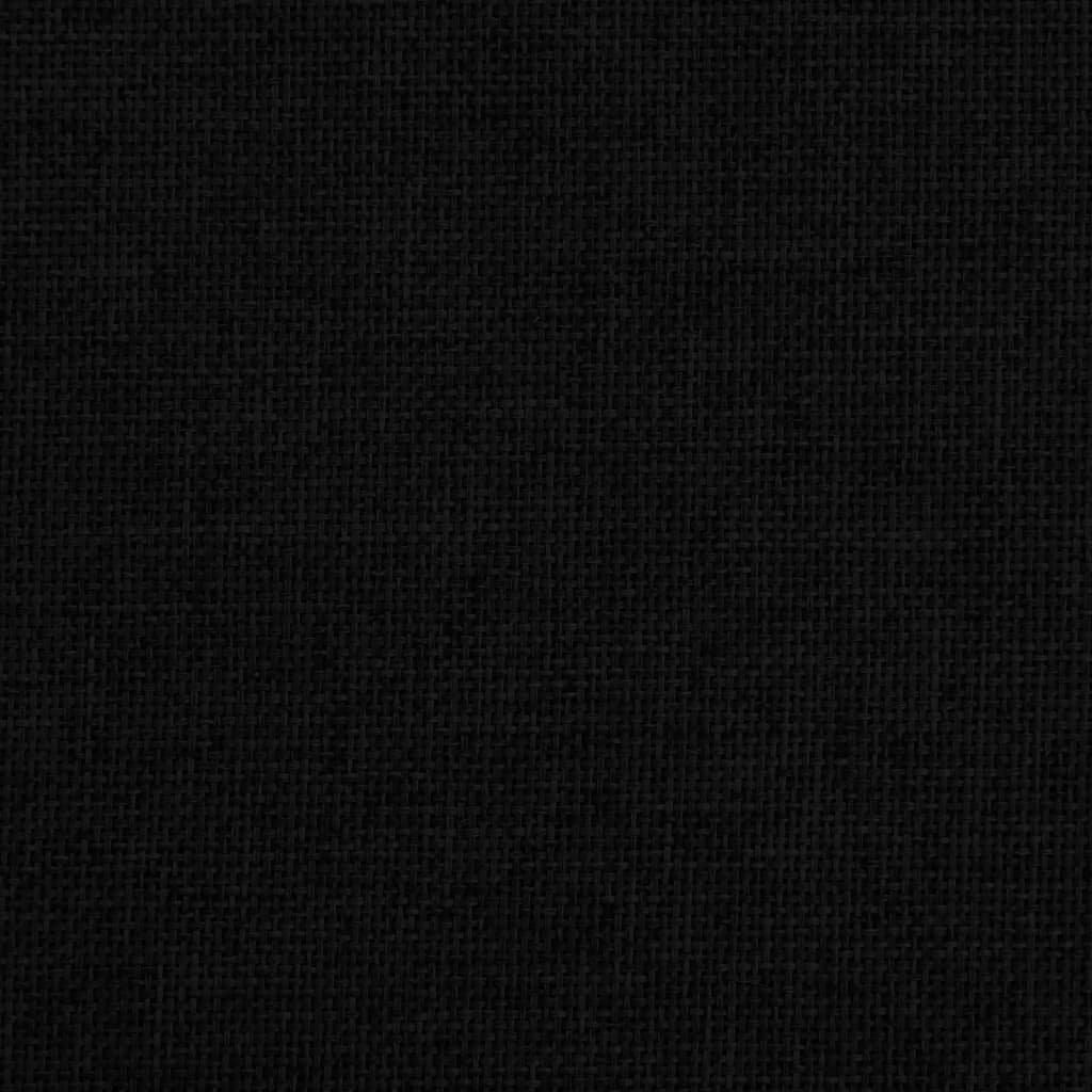 vidaXL fekete gyerek szövetkanapé 70 x 45 x 30 cm