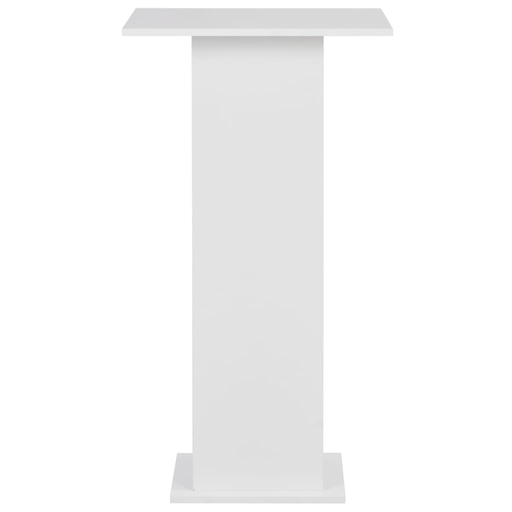 vidaXL fehér bárasztal 60 x 60 x 110 cm