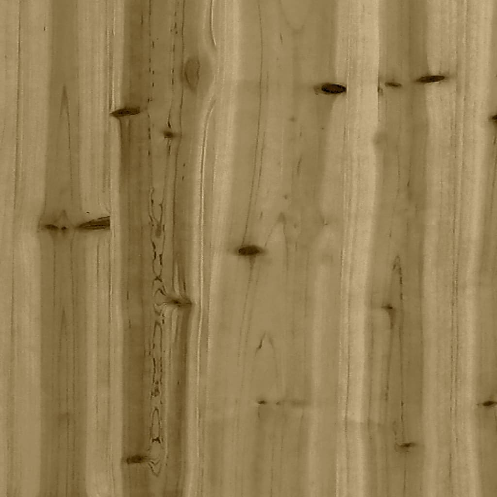 vidaXL 6 részes impregnált fenyőfa kerti ülőgarnitúra párnával