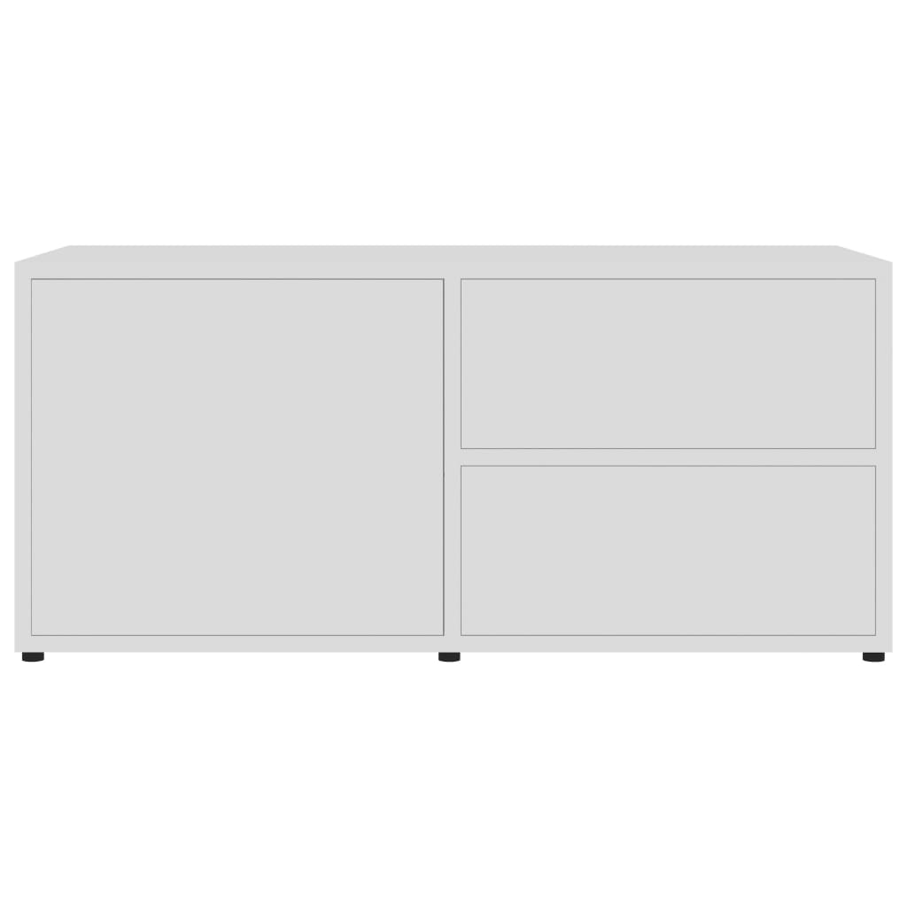 vidaXL fehér forgácslap TV-szekrény 80 x 34 x 36 cm