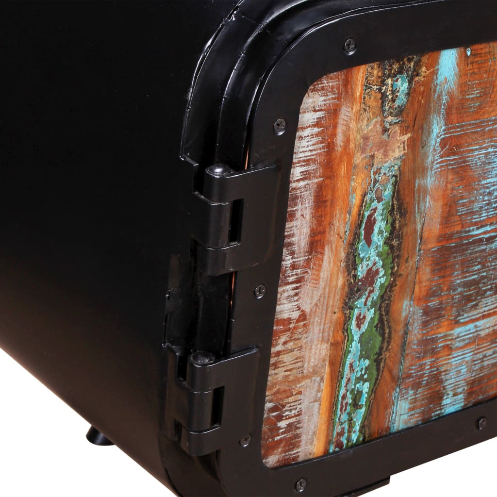 vidaXL újrahasznosított fa TV-szekrény 120 x 30 x 45 cm