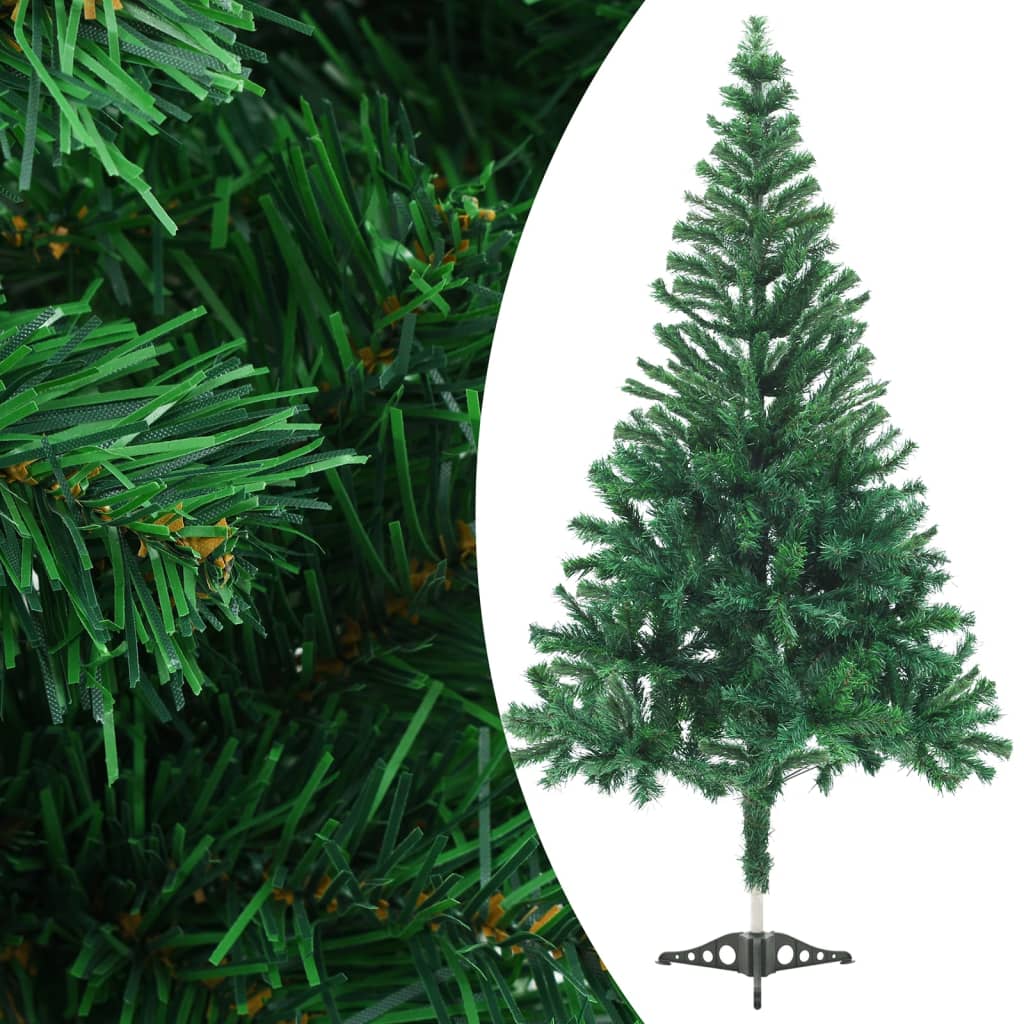 vidaXL megvilágított műkarácsonyfa állvánnyal 230 ággal 120 cm