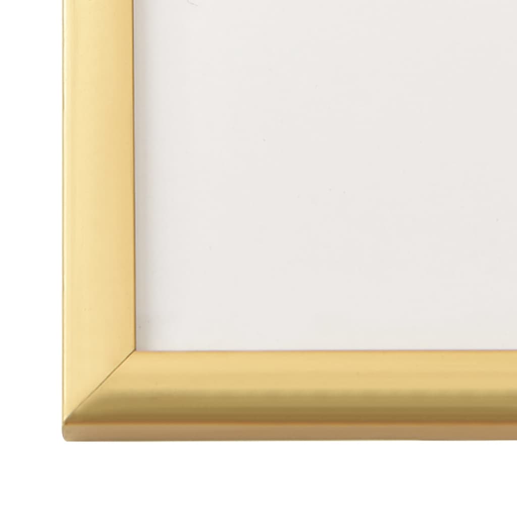 vidaXL 5 db aranyszínű MDF fali/asztali fényképkeret 50 x 60 cm
