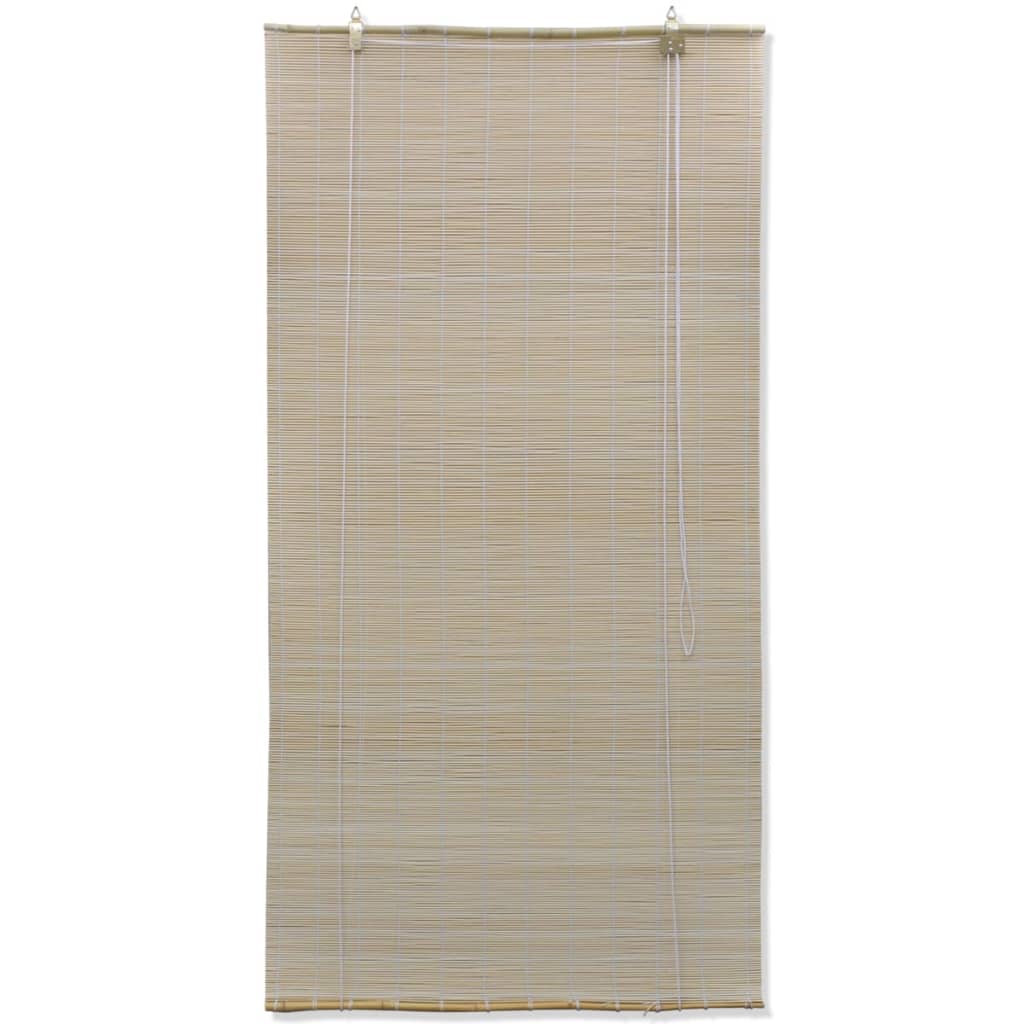 vidaXL 4 db természetes bambuszroló 120 x 160 cm
