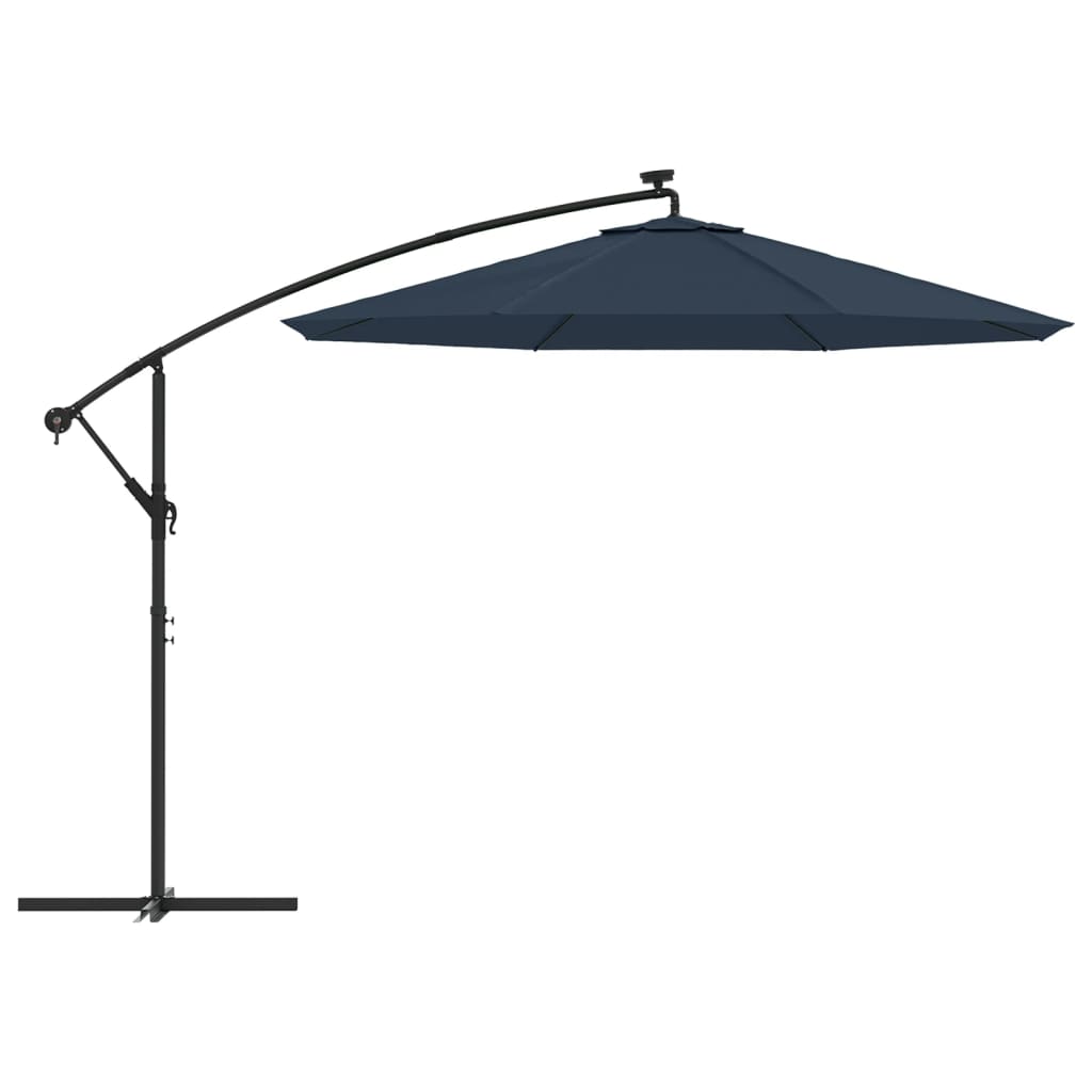 vidaXL kék konzolos napernyő csereponyva 300 cm