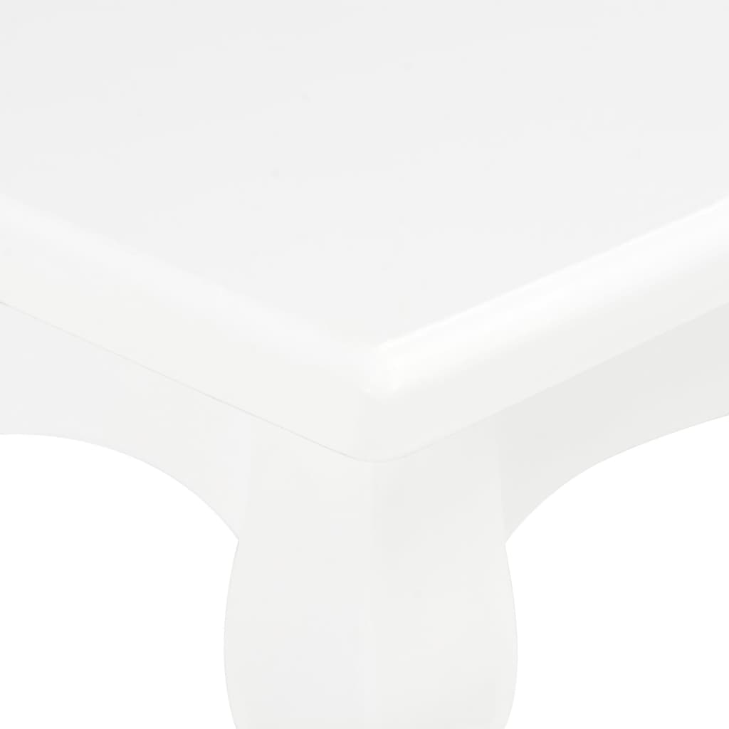 vidaXL fehér tömör fenyőfa dohányzóasztal 110 x 60 x 40 cm