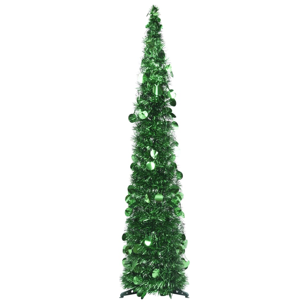 vidaXL zöld pop-up PET műkarácsonyfa 120 cm