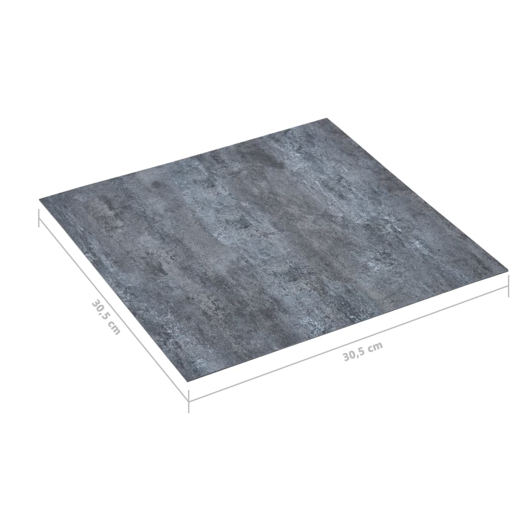 vidaXL szürke márványmintás öntapadó PVC padlólapok 5,11 m²