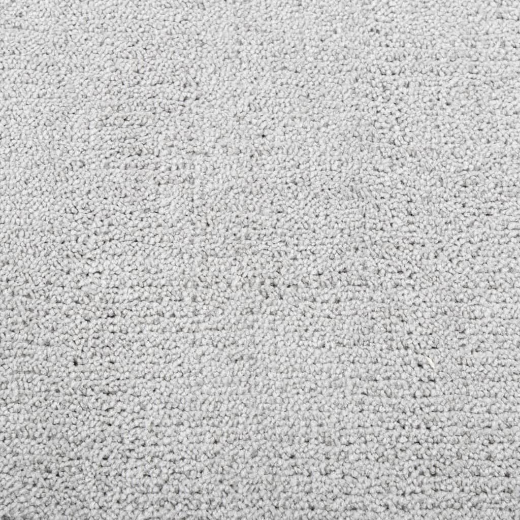 vidaXL OVIEDO szürke rövid szálú szőnyeg 200 x 200 cm