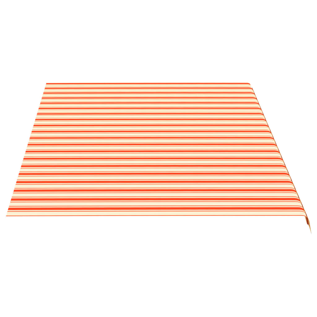 vidaXL sárga és narancssárga csere napellenző ponyva 5 x 3 m