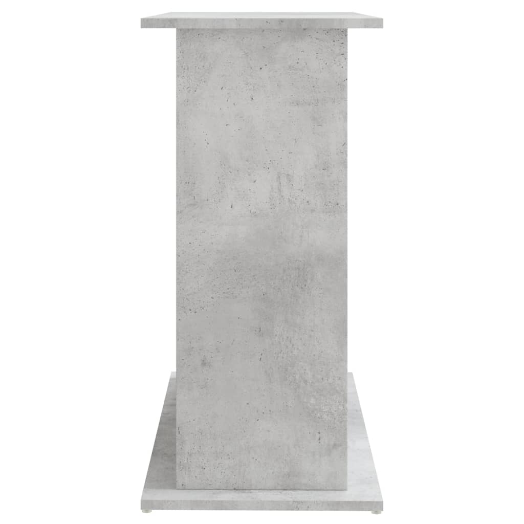 vidaXL betonszürke szerelt fa akváriumi állvány 81x36x73 cm