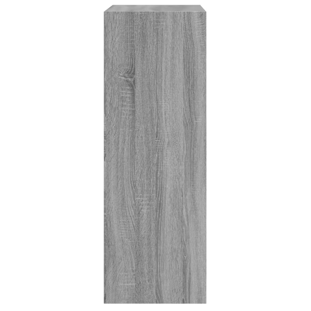 vidaXL szürke sonoma színű szerelt fa cipőszekrény 60 x 34 x 96,5 cm