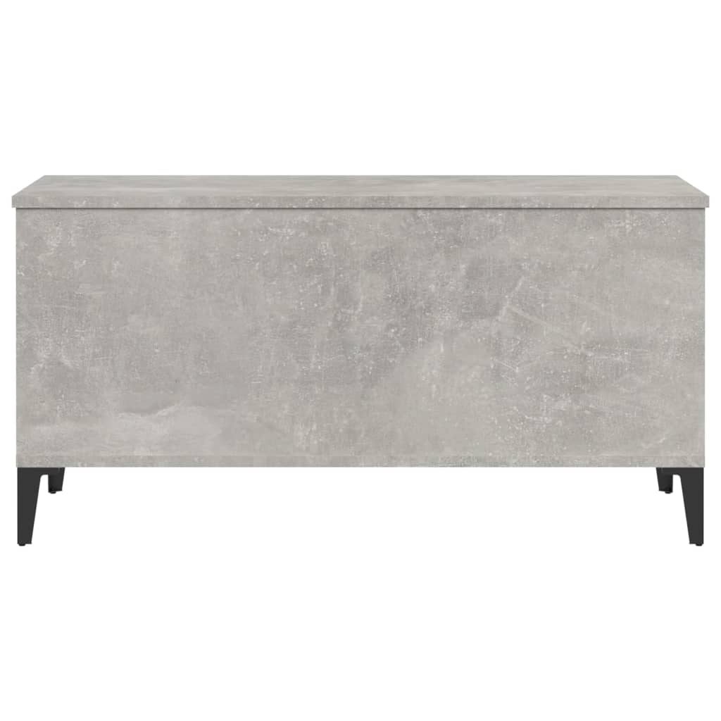 vidaXL betonszürke szerelt fa dohányzóasztal 90x44,5x45 cm