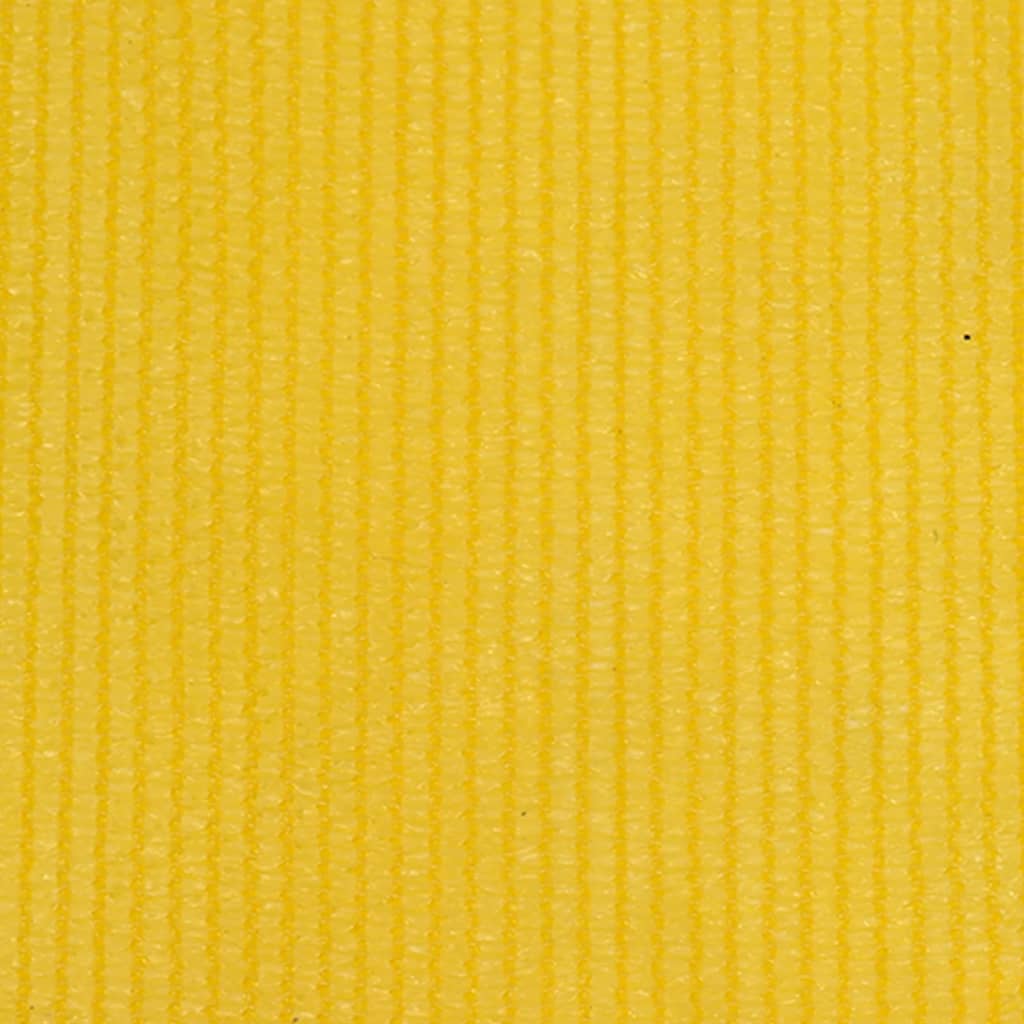 vidaXL sárga kültéri HDPE roló 60 x 140 cm