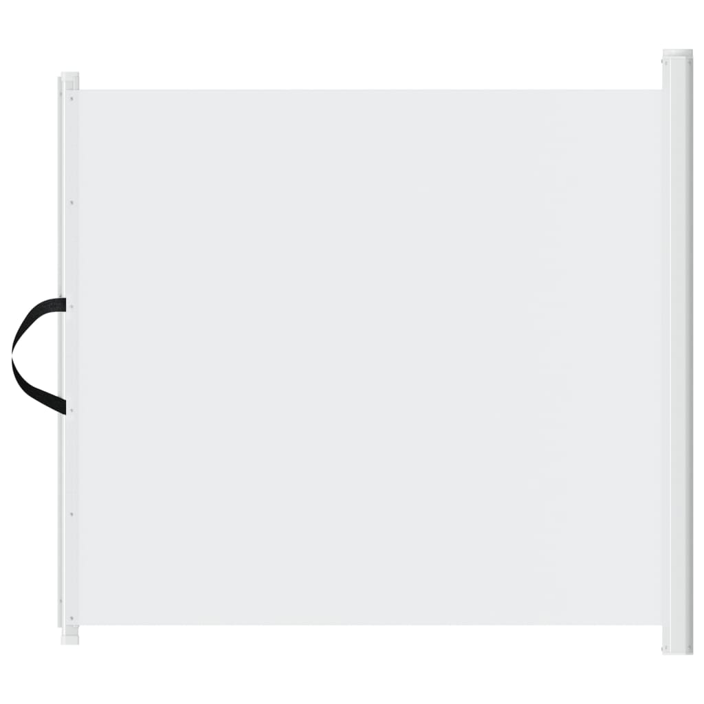 vidaXL behúzható fehér kisállatkapu 82,5 x 125 cm