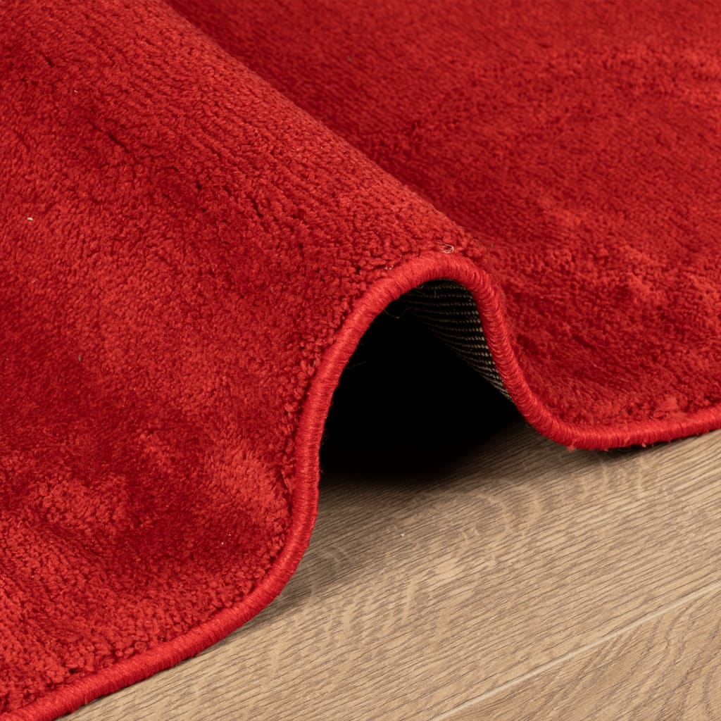vidaXL OVIEDO piros rövid szálú szőnyeg 200 x 280 cm