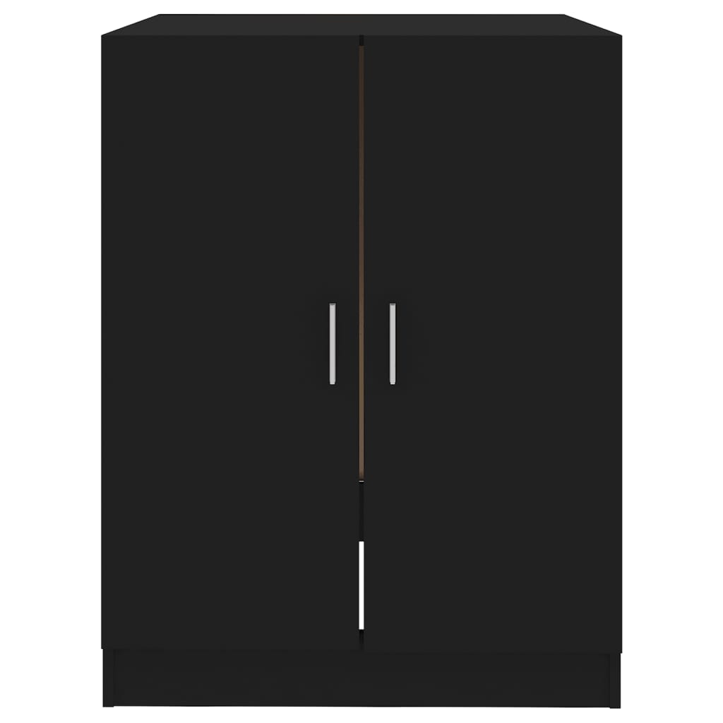 vidaXL fekete tölgy színű mosógépszekrény 71 x 71,5 x 91,5 cm