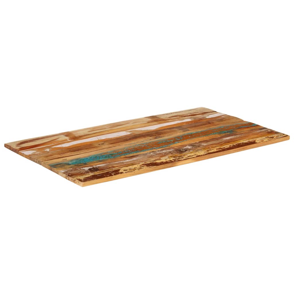 vidaXL tömör újrahasznosított fa asztallap 100 x 60 x (1,5-1,6) cm
